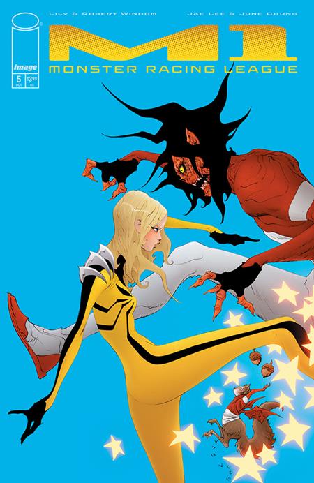 M1 MONSTER RACING LEAGUE #5 CVR A JAE LEE ISBN: 70985304702500511 - FOC DATE: 9/27/26 - Release Date: 10/21/26