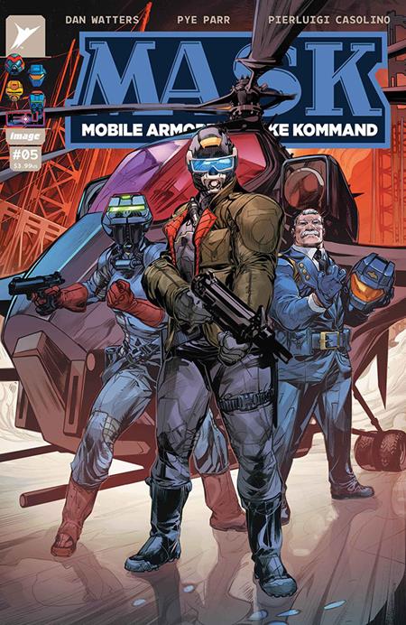 MASK #5 CVR C HOWARD PORTER & ROMULO FAJARDO JR VAR ISBN: 70985304713100531 - FOC DATE: 9/13/26 - Release Date: 10/7/26