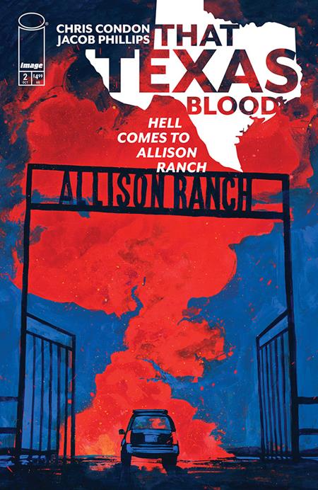 THAT TEXAS BLOOD HELL COMES TO ALLISON RANCH #2 (OF 6) CVR A JACOB PHILLIPS (MR) ISBN: 70985304862600211 - FOC DATE: 10/4/26 - Release Date: 10/28/26