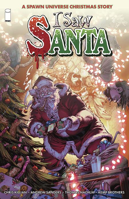 I SAW SANTA A SPAWN UNIVERSE CHRISTMAS STORY TP (MR) ISBN: 978153433463251299 - FOC DATE: 9/20/26 - Release Date: 10/28/26