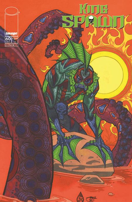 KING SPAWN #60 CVR C SHAWN CRYSTAL HALLOWEEN MONSTER VAR ISBN: 70985303170306031 - FOC DATE: 9/27/26 - Release Date: 10/21/26