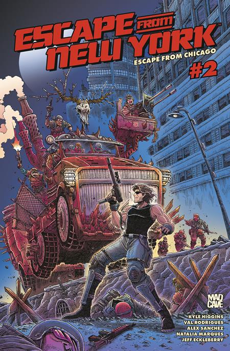 ESCAPE FROM NEW YORK ESCAPE FROM CHICAGO #2 CVR B JAMES STOKOE VAR ISBN: 60196140545502021 - FOC DATE: 10/4/26 - Release Date: 10/28/26