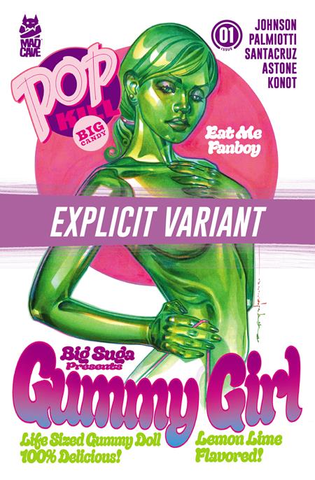 POP KILL BIG CANDY #1 (OF 4) CVR G BRIAN STELFREEZE BLACK BAG CARDSTOCK VAR (MR) ISBN: 60396240466601071 - FOC DATE: 9/13/26 - Release Date: 10/7/26