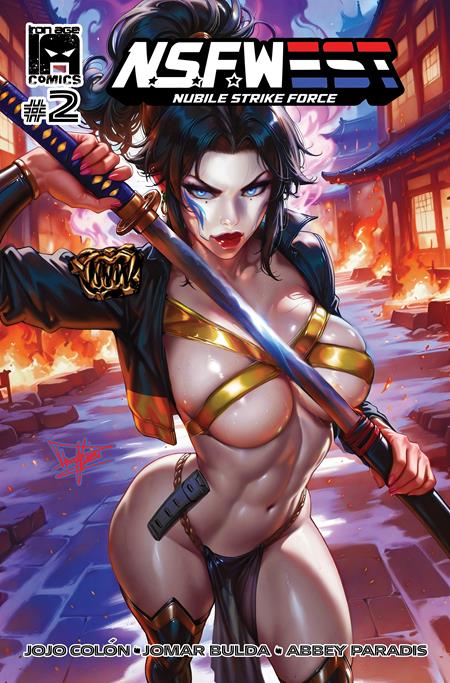 NSFWEST #2 CVR B DHAXINA DEE VAR (MR) ISBN: 60554746154500221 - FOC DATE: 8/30/26 - Release Date: 10/28/26