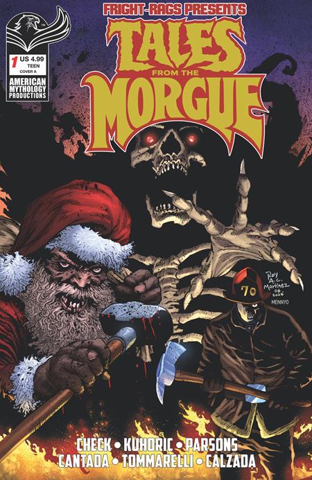 FRIGHT RAGS PRESENTS TALES FROM THE MORGUE #1 (ONE SHOT) CVR A ROY ALLAN MARTINEZ ISBN: 78200334608700111 - FOC DATE: 9/27/26 - Release Date: 10/28/26
