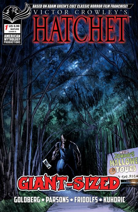GIANT SIZED HATCHET HALLOWEEN #1 (ONE SHOT) CVR B TIM SEELEY VAR ISBN: 78200334609400121 - FOC DATE: 9/27/26 - Release Date: 10/28/26