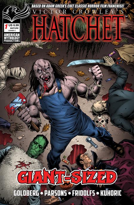 GIANT SIZED HATCHET HALLOWEEN #1 (ONE SHOT) CVR C RICHARD BONK VAR ISBN: 78200334609400131 - FOC DATE: 9/27/26 - Release Date: 10/28/26