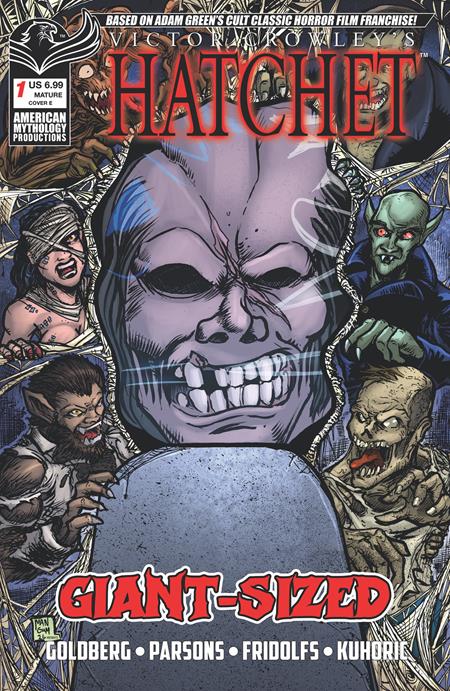 GIANT SIZED HATCHET HALLOWEEN #1 (ONE SHOT) CVR E GABRIEL MANGUM VAR ISBN: 78200334609400151 - FOC DATE: 9/27/26 - Release Date: 10/28/26