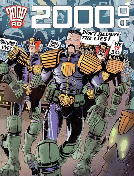 2000 AD PROG #2503 ISBN: 86001561420925031 - FOC DATE: 8/30/26 - Release Date: 10/21/26
