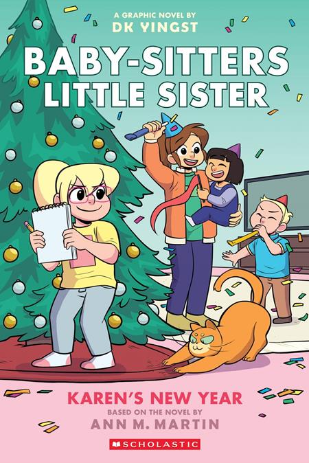 BABY SITTERS LITTLE SISTER TP VOL 13 KARENS NEW YEAR ISBN: 978154613540151499 - FOC DATE: 8/30/26 - Release Date: 10/7/26