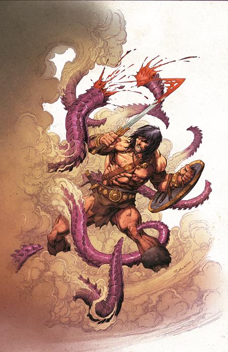 CONAN THE BARBARIAN #36 CVR D MARK BAGLEY VIRGIN CARDSTOCK VAR (MR) ISBN: 79361173648103641 - FOC DATE: 10/4/26 - Release Date: 10/28/26