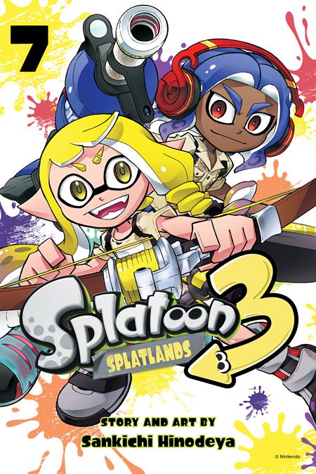 SPLATOON 3 SPLATLANDS TP VOL 07 ISBN: 978197476646851199 - FOC DATE: 8/30/26 - Release Date: 10/14/26
