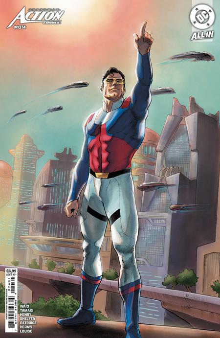 ACTION COMICS #1074 CVR C IBRAHIM MOUSTAFA CARD STOCK VAR - Release Date: 11/6/24