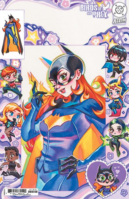 1:25 BIRDS OF PREY #15 CVR D INC 1:25 RIAN GONZALES CARD STOCK VAR - Release Date: 11/6/24