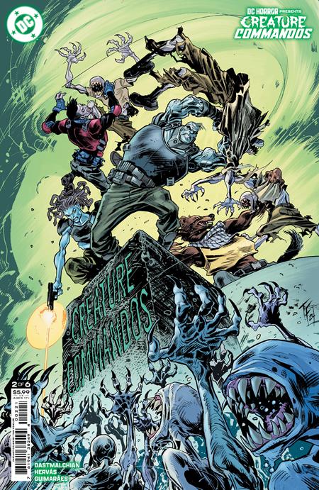 DC HORROR PRESENTS CREATURE COMMANDOS #2 (OF 6) CVR B TOM FOWLER CARD STOCK VAR (MR) - Release Date: 11/6/24