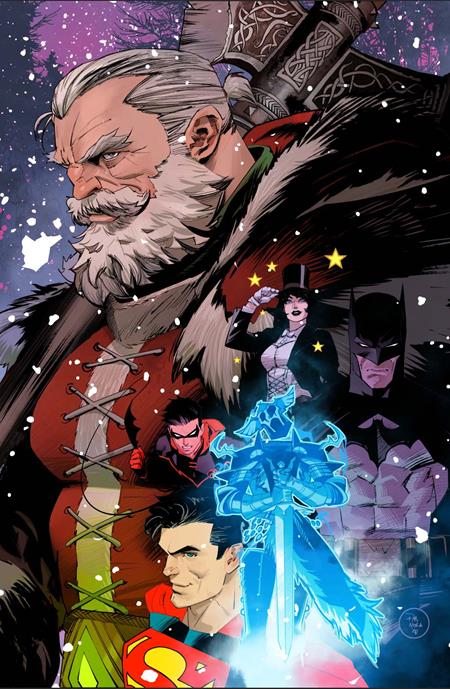 BATMAN SANTA CLAUS SILENT KNIGHT RETURNS #1 (OF 5) CVR B DAN MORA CARD STOCK VAR - Release Date: 11/27/24