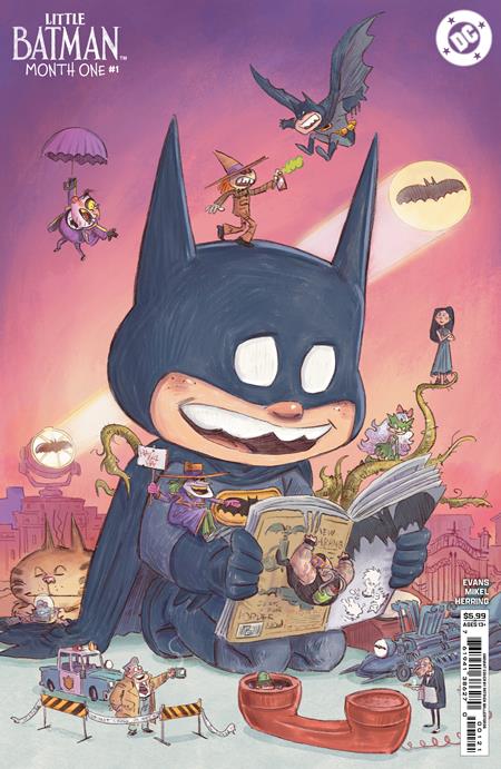 LITTLE BATMAN MONTH ONE #1 (OF 4) CVR B PATRICK BALLESTEROS CARD STOCK VAR - Release Date: 11/6/24