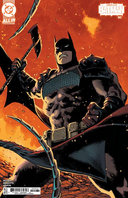 ABSOLUTE BATMAN #2 CVR F RAFAEL ALBUQUERQUE CARD STOCK VAR - Release Date: 11/13/24