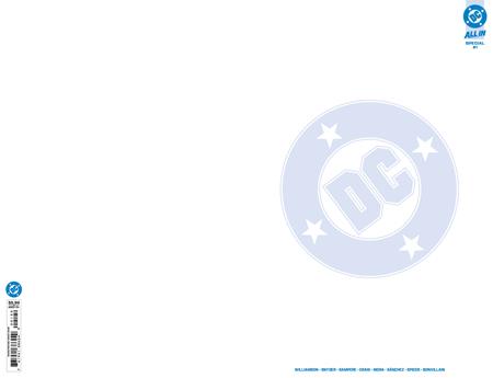 DC ALL IN SPECIAL #1 (ONE SHOT) Second Printing Cvr B Blank Var Allocations May Occur. - Release Date: 10/30/24