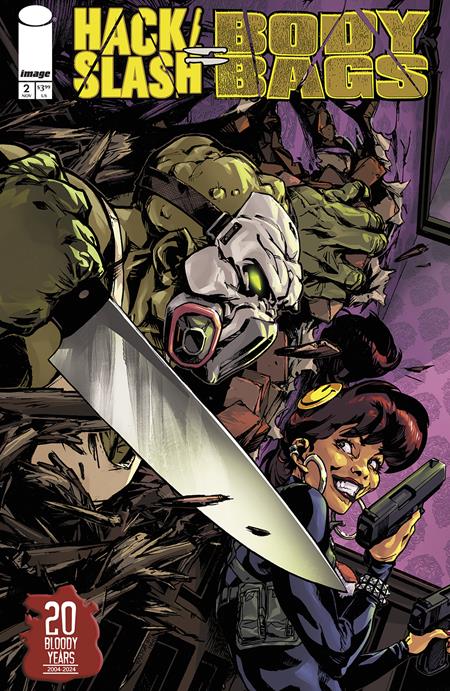 HACK SLASH BODY BAGS #2 (OF 4) CVR B KALMAN ANDRASOFSZKY VAR (MR) - Release Date: 11/27/24