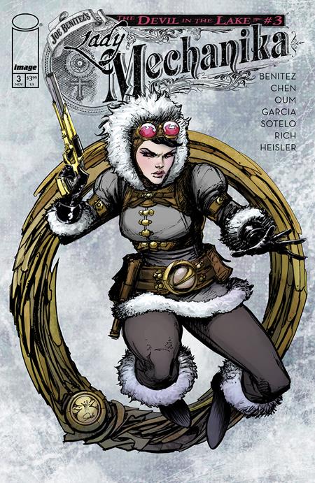 LADY MECHANIKA THE DEVIL IN THE LAKE #3 (OF 4) CVR A JOE BENITEZ - Release Date: 11/13/24