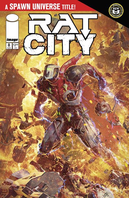 SPAWN RAT CITY #8 CVR A BJORN BARENDS - Release Date: 11/20/24