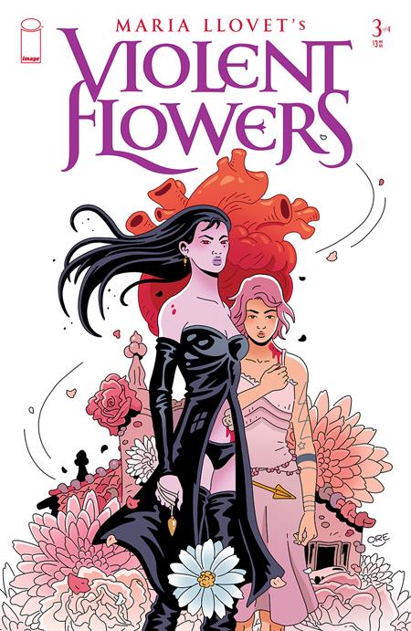 VIOLENT FLOWERS #3 (OF 4) CVR D JESUS ORELLANA VAR (MR) - Release Date: 11/27/24