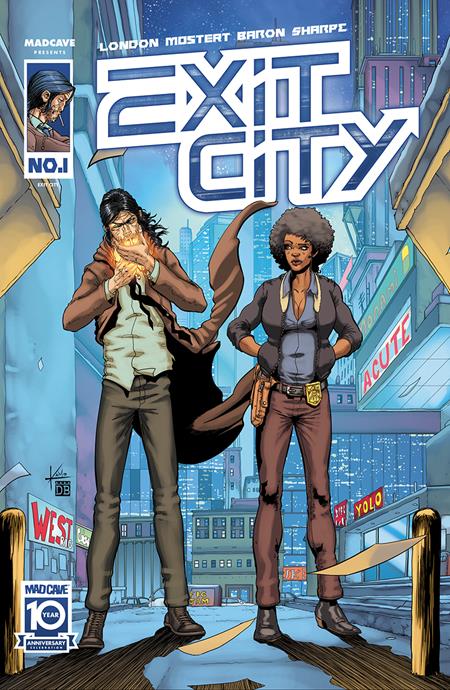 EXIT CITY #1 (OF 4) CVR A KARL MOSTERT - Release Date: 11/6/24