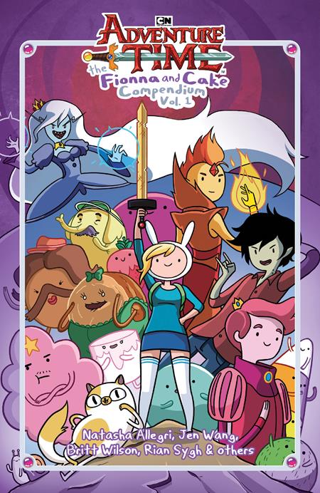 ADVENTURE TIME HC VOL 1 THE FIONNA AND CAKE COMPENDIUM DIRECT MARKET EXCLUSIVE - Release Date: 11/13/24