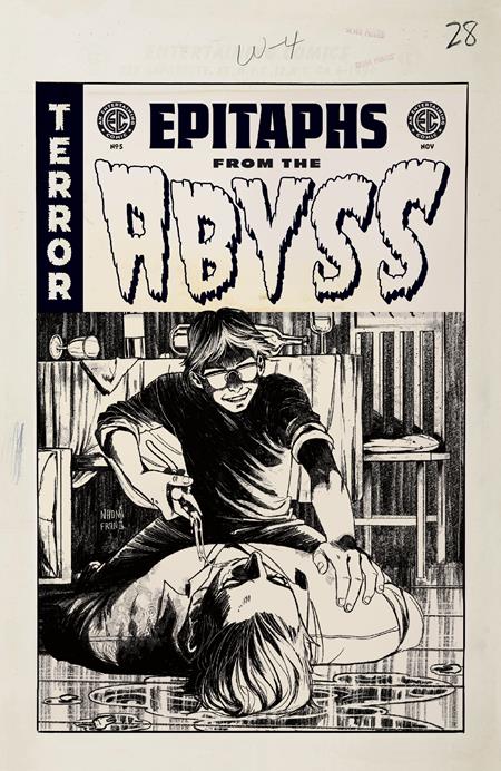 1:20 EC EPITAPHS FROM THE ABYSS #5 (OF 12) CVR D INC 1:20 NAOMI FRANQ B&W ARTIST EDITION VAR - Release Date: 11/20/24