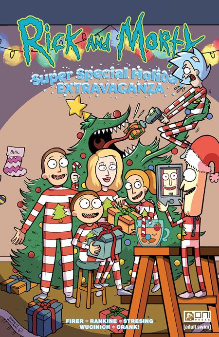 RICK AND MORTY SUPER SPECIAL HOLIDAY EXTRAVAGANZA #1 (ONE SHOT) CVR A JARRET WILLIAMS (MR) - Release Date: 11/27/24