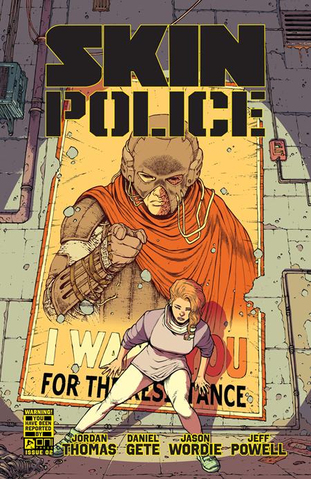 SKIN POLICE #2 (OF 4) CVR A DANIEL GETE & JASON WORDIE (MR) - Release Date: 11/6/24