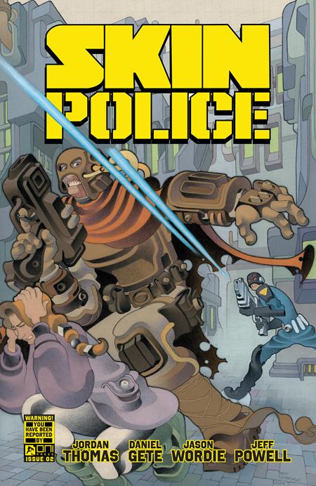SKIN POLICE #2 (OF 4) CVR B MATT LESNIEWSKI & DAVE STEWART VAR (MR) - Release Date: 11/6/24