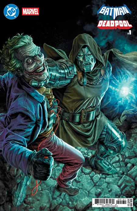 DC MARVEL BATMAN DEADPOOL #1 (ONE SHOT) CVR C LEE BERMEJO JOKER DR DOOM CARD STOCK VAR ISBN: 76194139316200131 - Release Date: 11/19/25