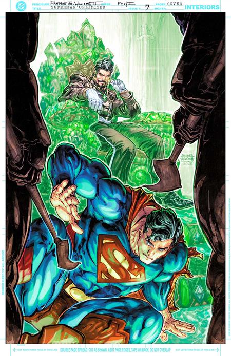 SUPERMAN UNLIMITED #7 CVR D FREDDIE E WILLIAMS II CARD STOCK VAR ISBN: 76194139077200741 - Release Date: 11/19/25