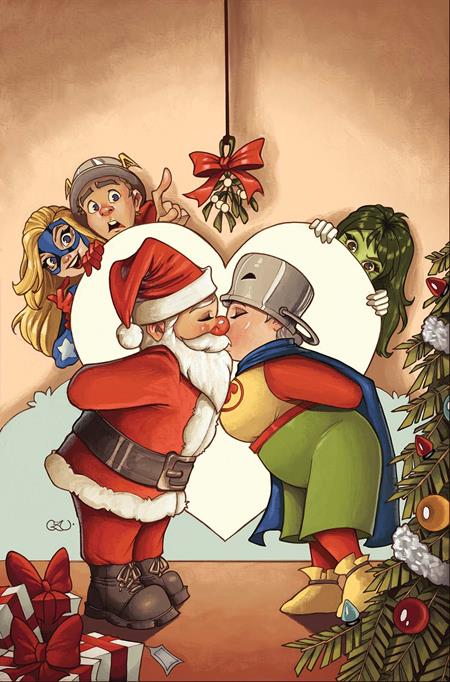 DCS I SAW MA HUNKEL KISSING SANTA CLAUS #1 (ONE SHOT) CVR A CHRISSIE ZULLO ISBN: 76194139152600111 - Release Date: 11/26/25