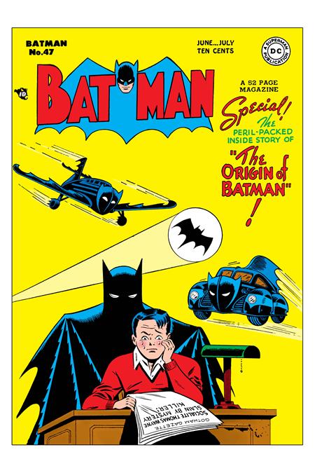 BATMAN #47 FACSIMILE EDITION CVR A BOB KANE ISBN: 76194138720800111 - Release Date: 11/5/25