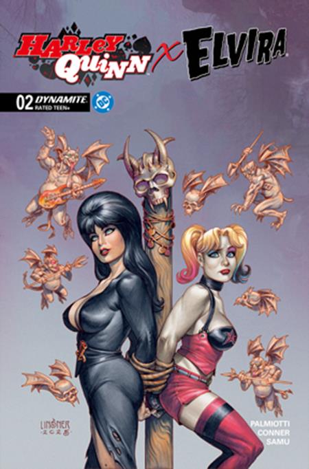 HARLEY QUINN X ELVIRA #2 CVR C JOSEPH MICHAEL LINSNER VAR ISBN: 72513035710602031 - Release Date: 11/19/25