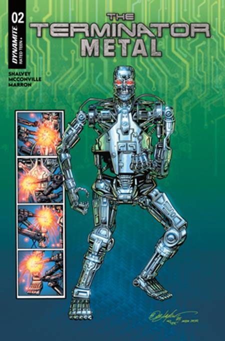 TERMINATOR METAL #2 CVR B BOB LAYTON VAR ISBN: 72513035989602021 - Release Date: 11/19/25