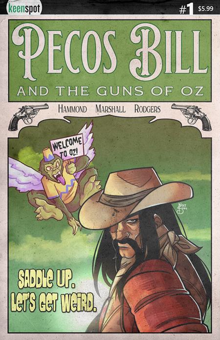 PECOS BILL & THE GUNS OF OZ #1 CVR B NAT SUKI VAR (MR) ISBN: 60283502317100121 - Release Date: 11/19/25