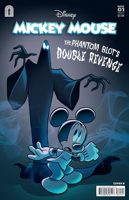 MICKEY MOUSE THE PHANTOM BLOTS DOUBLE REVENGE #1 CVR B ANDREA FRECCERO VAR ISBN: 61520081611733121 - Release Date: 11/19/25