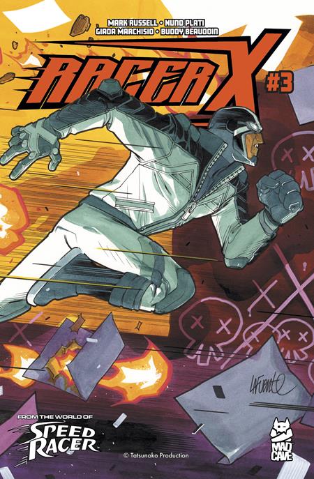 RACER X #3 (OF 8) CVR B DAVE LAFUENTE VAR ISBN: 60196140497703021 - Release Date: 11/19/25