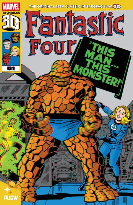 FANTASTIC FOUR #51 THIS MAN THIS MONSTER PAN DIMENSIONAL 3D EDITION ISBN: 85006151200000911 - Release Date: 11/19/25