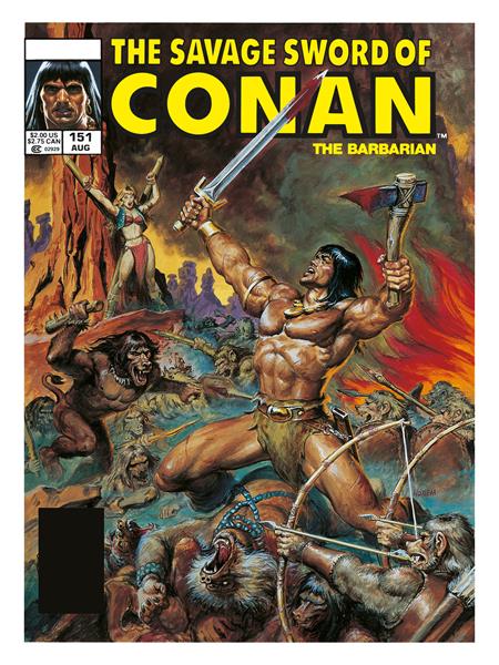 SAVAGE SWORD OF CONAN THE ORIGINAL COMICS OMNIBUS HC VOL 11 REGULAR EDITION EARL NOREM (MR) ISBN: 9781787744974 - Release Date: 11/19/25