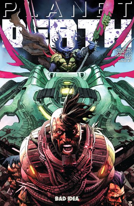 PLANET DEATH #3 (OF 4) CVR A TOMAS GIORELLO ISBN: 85001727729800311 - FOC DATE: 10/4/26 - Release Date: 11/4/26