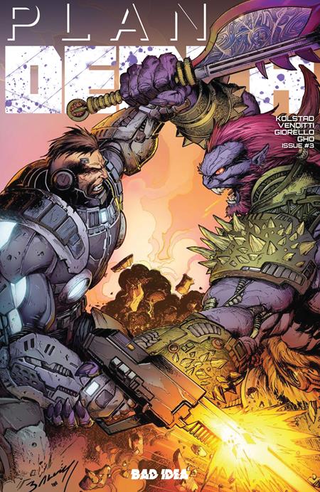 PLANET DEATH #3 (OF 4) CVR C MARK BAGLEY VAR ISBN: 85001727729800331 - FOC DATE: 10/4/26 - Release Date: 11/4/26