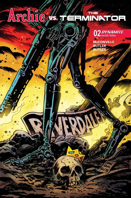ARCHIE VS THE TERMINATOR #2 CVR A FRANCESCO FRANCAVILLA ISBN: 72513036769302011 - FOC DATE: 10/11/26 - Release Date: 11/4/26
