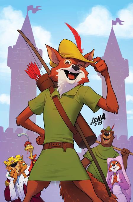 ROBIN HOOD (2026) #1 CVR G DAVID NAKAYAMA METAL PREMIUM VAR ISBN: 72513036855301071 - FOC DATE: 10/18/26 - Release Date: 11/25/26