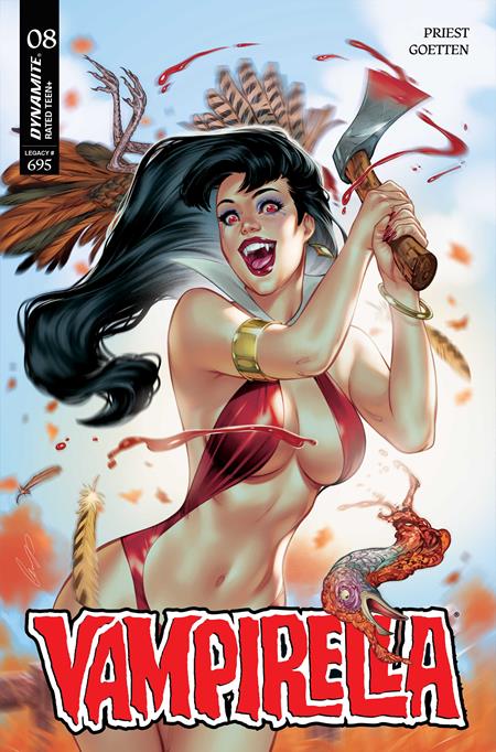 VAMPIRELLA (2026) #8 CVR D ELIAS CHATZOUDIS VAR ISBN: 72513036440108041 - FOC DATE: 10/25/26 - Release Date: 11/18/26