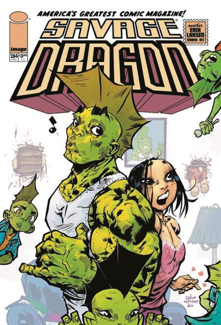 SAVAGE DRAGON #284 CVR C ADAM ARCHER VAR (MR) ISBN: 70985305211128431 - FOC DATE: 11/1/26 - Release Date: 11/25/26